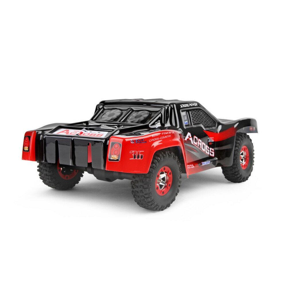 1/12 2.4G 4WD 50km/h RC Car LED Light Short Course Off-Road Truck Vehicle Models