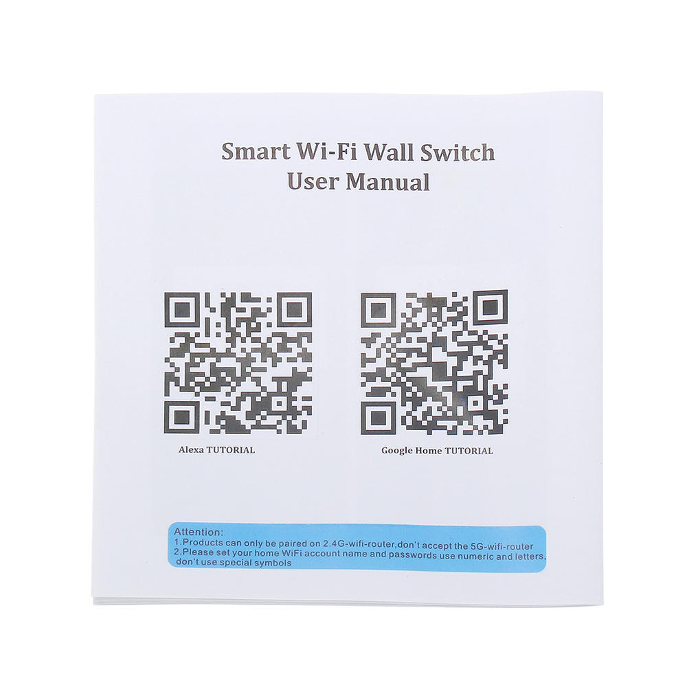 WiFi Smart Light Switch Push Button Smart Life/Tuya APP Remote Control Works with Alexa Google Home for Voice Control 1/2/3 Gang