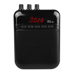 Guitar Amp Recorder Speaker TF Card Slot Compact Portable Multifunction