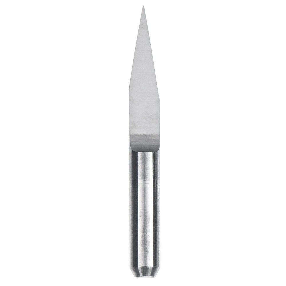 10Pcs 3.175mm Shank V-shaped CNC Milling Cutter 20/30/45/60/90 Angle Engraving Bit Planer Drill