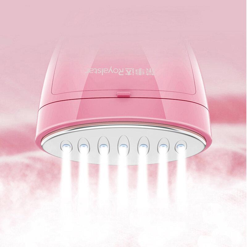 Handheld Foldable Steam Iron 1200W 7-hole Garment Steamer 120ml Water Tank for Home Travel Dormitory