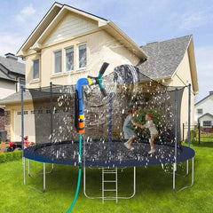 Gardening Trampoline Sprinkler Water Misting Cooling System Kit Sprinkler Outdoor Garden Greenhouse Park Plants Sprinkler Nozzles