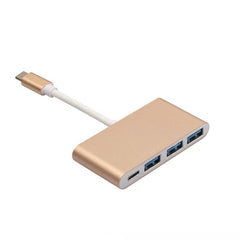 Type-C to USB 3.0 with Type c Charging Port Adapter Extension USB Charger for Mobile Phone