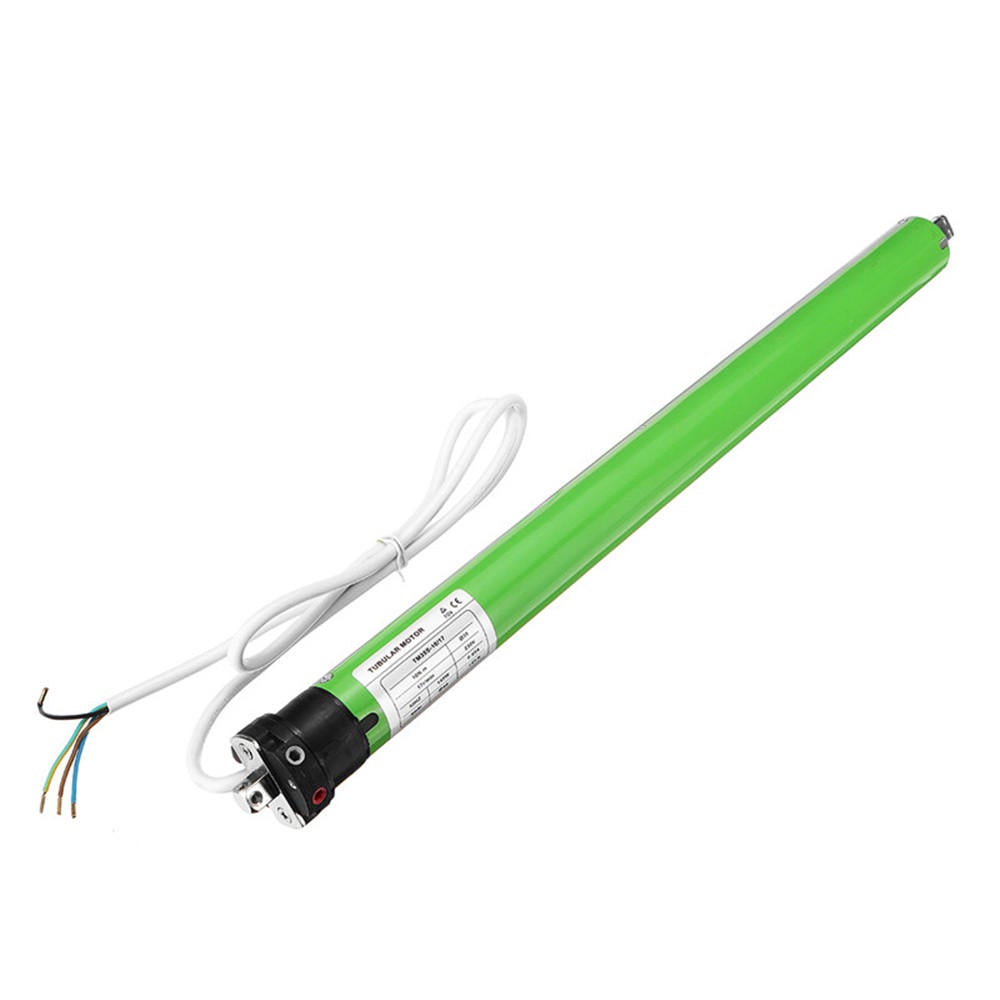 AC 220V 145W 0.65A 35mm DIY Electric Roller Blind Shade Tubular Motor Kit Set 17RPM