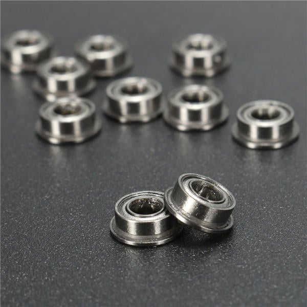 10pcs 3x6x2.5mm Double Shielded Flange Ball Bearing