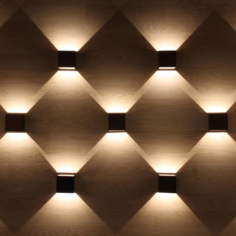 12W COB LED Up Down Wall Lamp Waterproof IP65 for Outdoor Indoor Living room Aisle AC85-265V