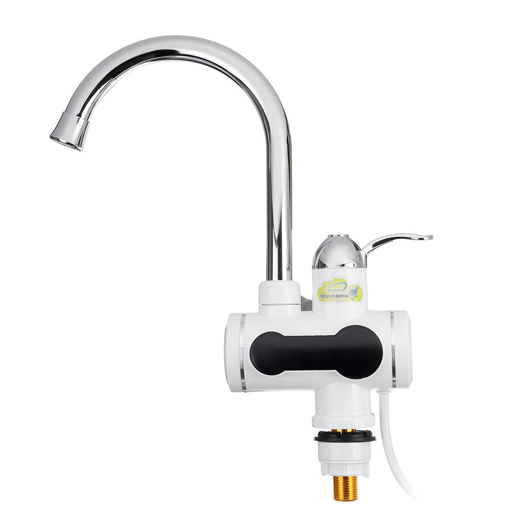 Electric Hot Water Faucet Instant Heating Kitchen Instant Water Heater Stainless Steel Heating Dual Purpose Faucet220V