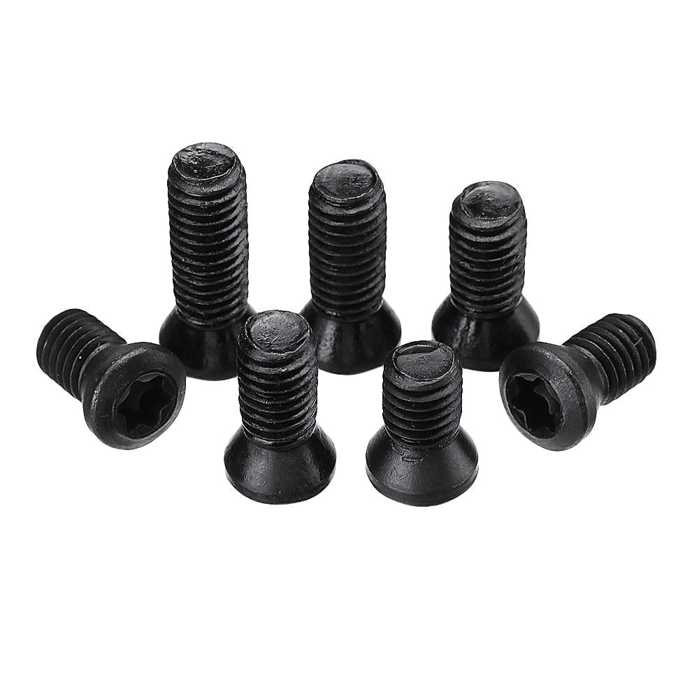 50Pcs M5 Insert Torx Screw Carbon Steel for Replaces Carbide Inserts CNC Lathe Tool