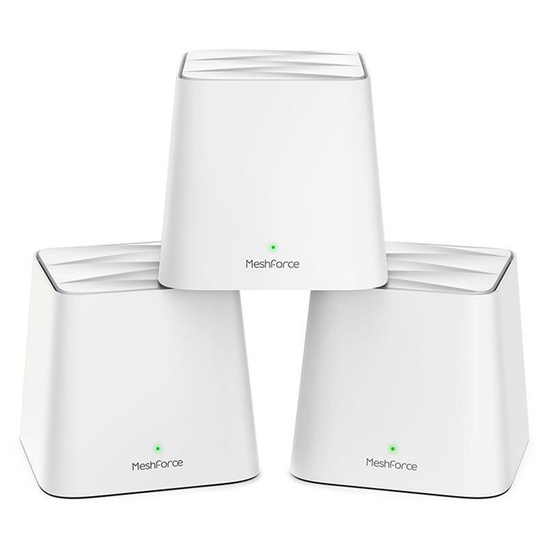 Mesh Wifi Router 3-Pack Dual-band 2.4Ghz 5GHz Large Whole-house Wifi Home Distributed Mesh Router Smart Home Hub