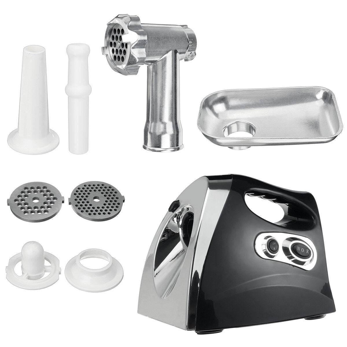 2800W 220V Electric Meat Grinder Sausage Maker Food Mincer Machine Detachable