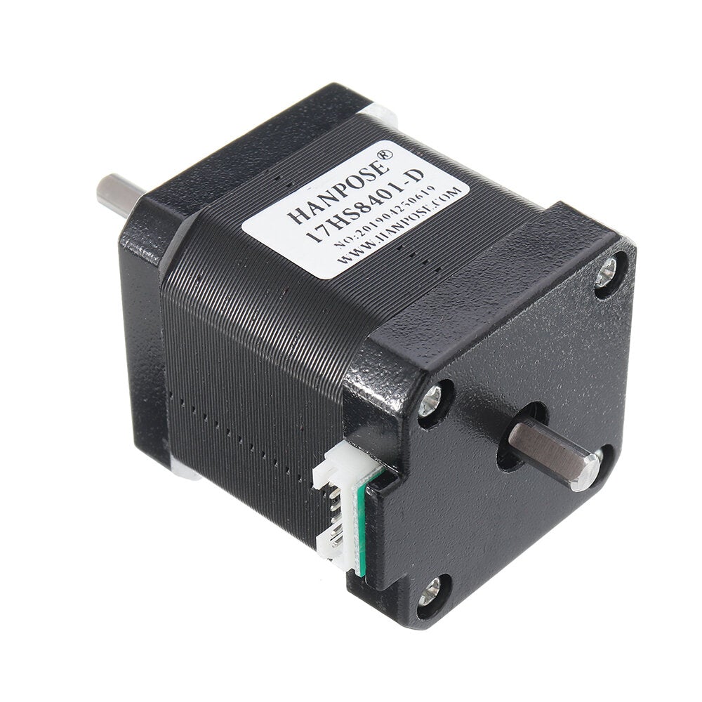 Double Shaft 48mm Nema 17 Stepper Motor 42 Motor 1.8A 52N.cm 4-lead for CNC Laser 3D Printer