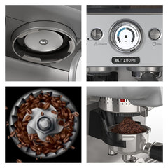 1620W 20Bar Professional Espresso Machine Coffee Maker PID Smart Temperature Control Conical Burr Grinder