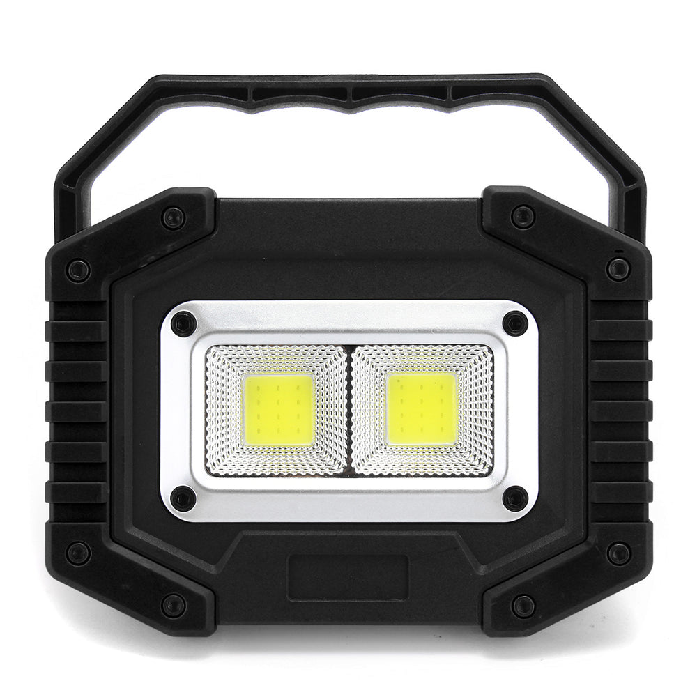 30W COB LED Work Light Waterproof Rechargeable LED Floodlight for Outdoor Camping Hiking Fishing Emergency Car Repairing 