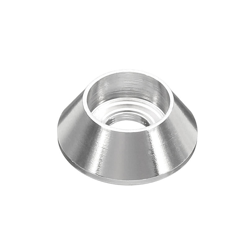 M4AN6 10Pcs M4 Cup Head Hex Screw Gasket Washer Nuts Aluminum Alloy Multicolor Optional
