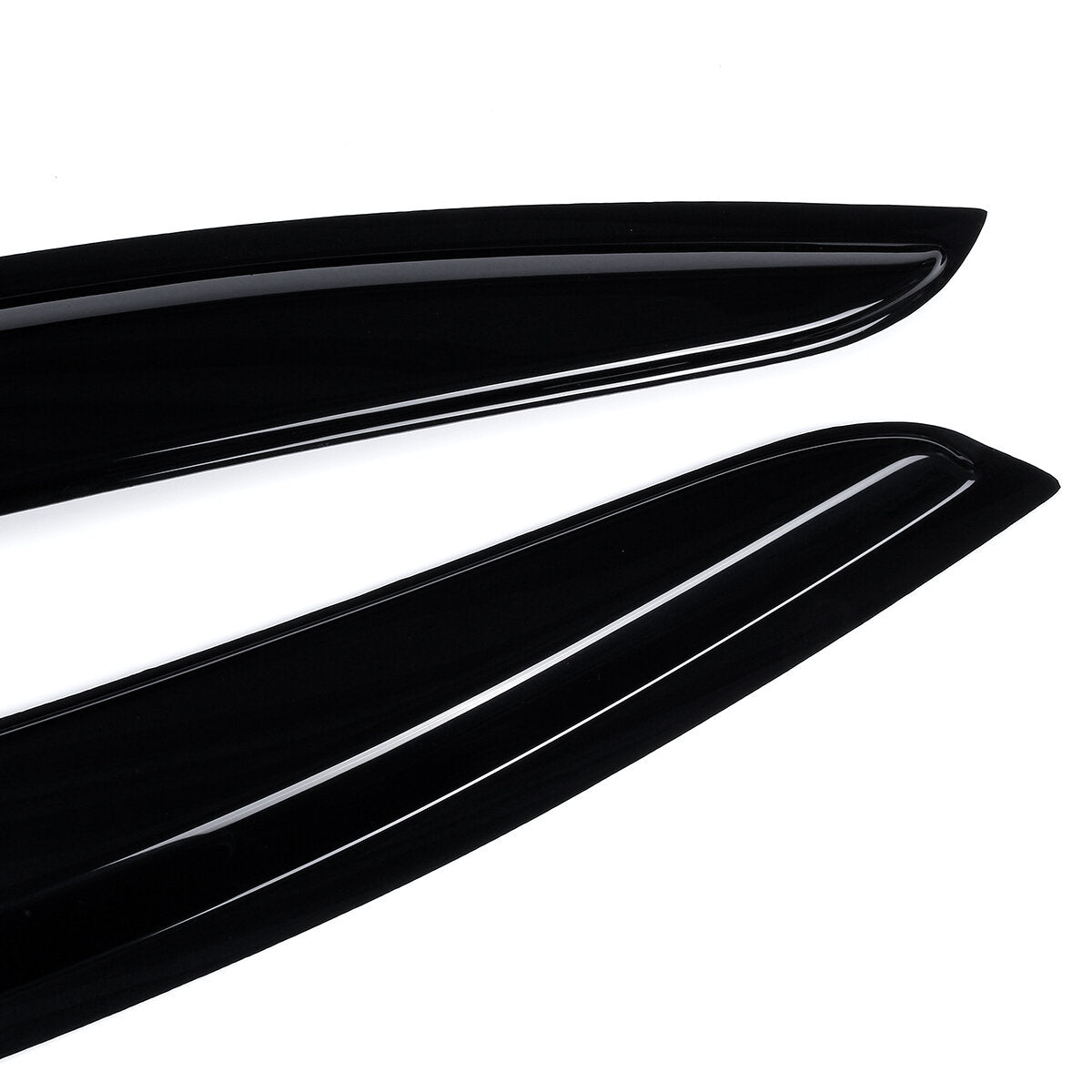 4Pcs Plastic Exterior Visor Vent Shades For Honda Accord 2008-2012 8TH Window Sun Rain Guard Deflector