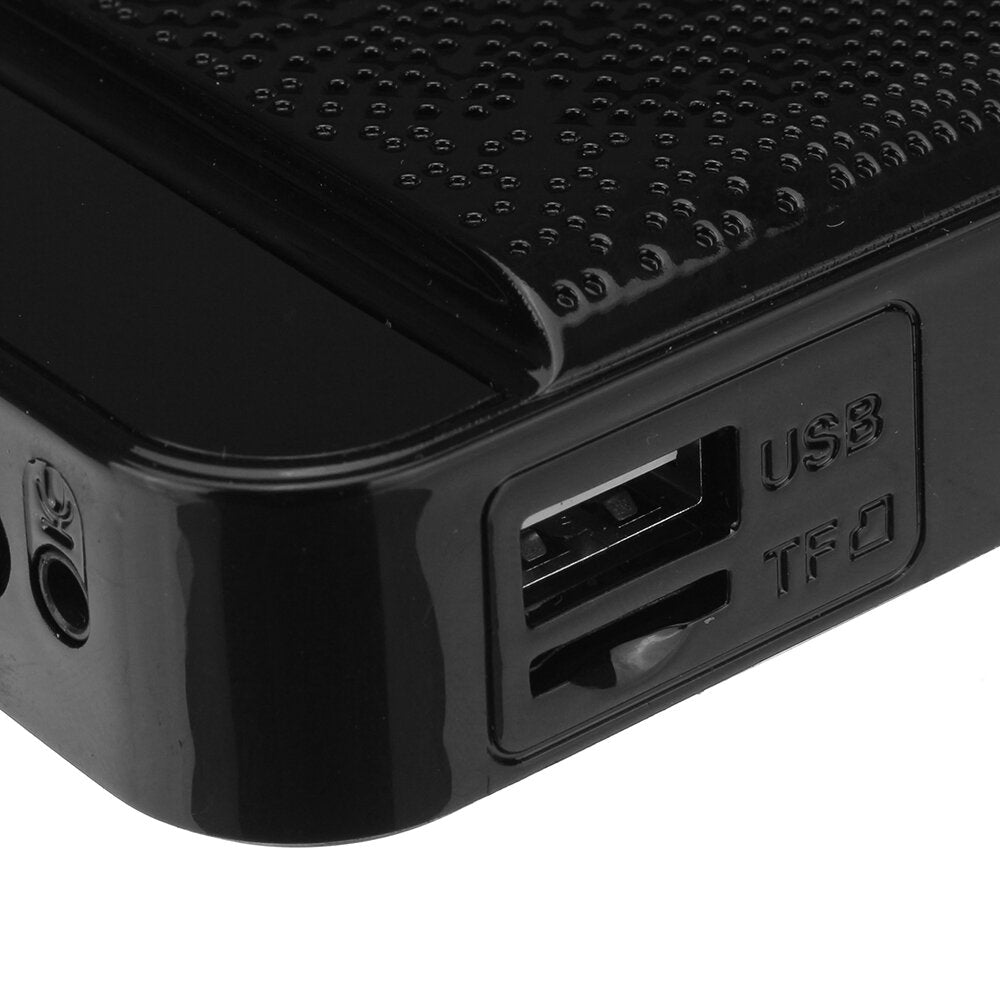 Bluetooth Voice Amplifier Speaker Portable Multifunctional Loudspeaker with Personal Microphone for Teaching and Guide