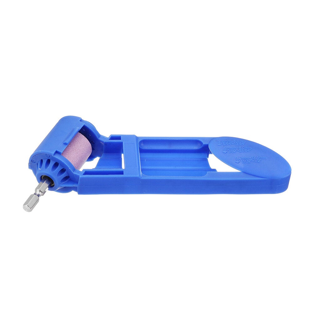 10Pcs Portable Drill Bit Sharpener 2-12.5mm Corundum Grinding Wheel Powered Tool for Drill Polishing