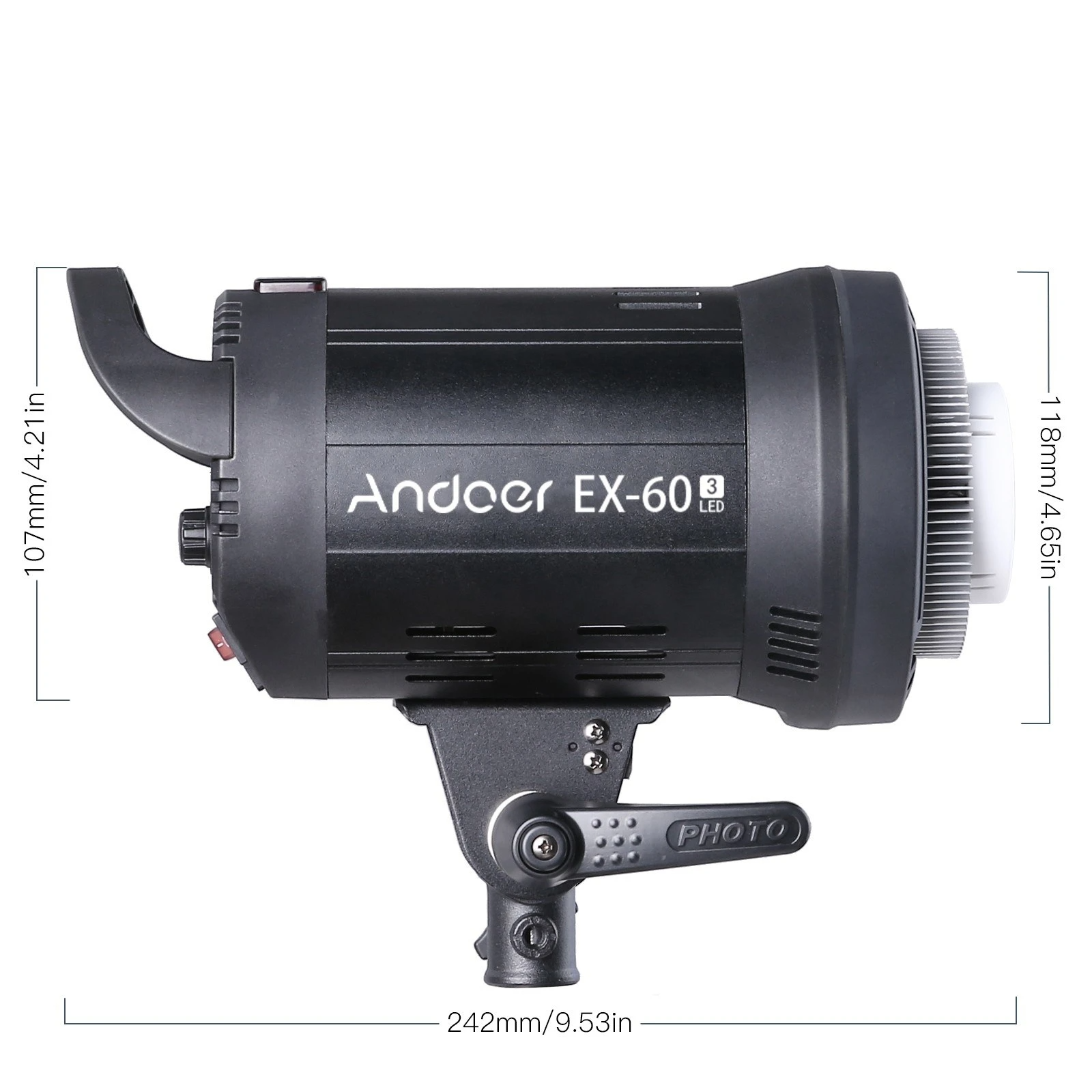 Studio Photography LED Flash Light Strobe