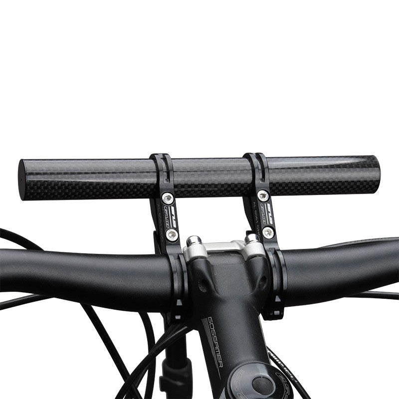 Carbon Fiber Al Bike Bicycle Extended Handlebar Extension Light Lamp Computer Phone Mount Bracket Stand Holder