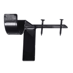 2 Pairs Hang Curtain Rod Holders Bracket Into Window Frame Brackets
