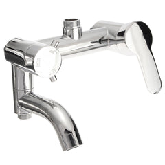 Modern Chrome Bathroom Filler Shower Bath Sink Hand Held Wall Mounted Mixer Tap Faucet