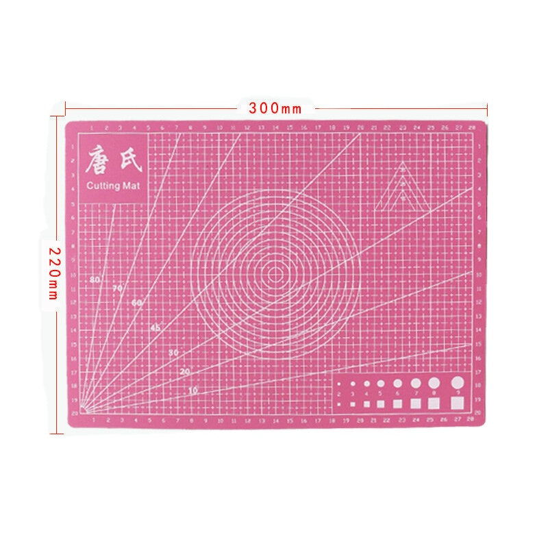 A4 Grid Self Healing Cutting Mat Durable PVC Craft Card Fabric Leather Paper Cutting Board Patchwork Tools