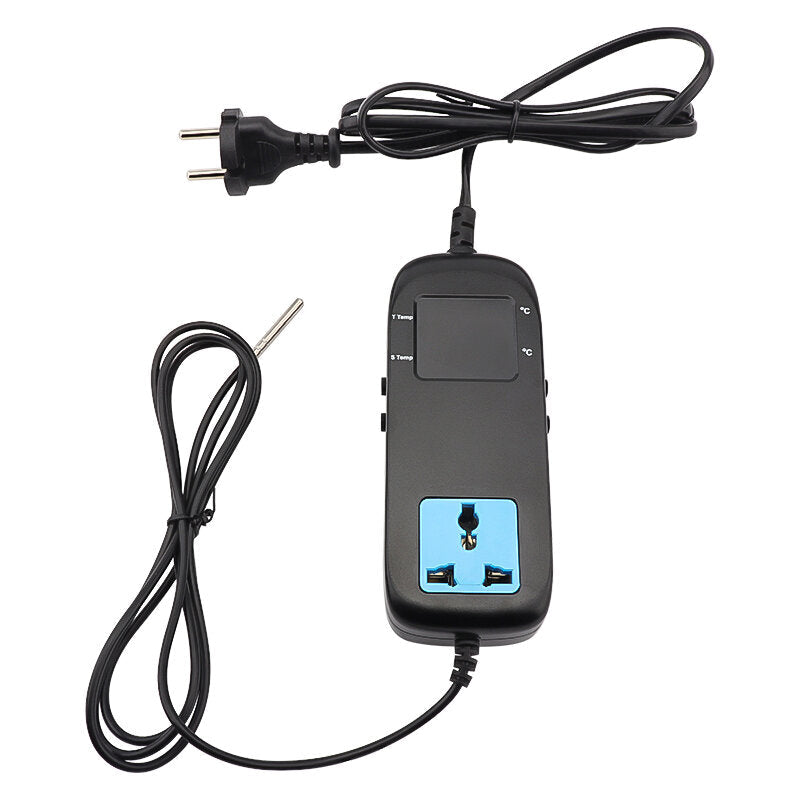 Heating and Cooling Digital Temperature Controller Thermostat,AC 90V-250V Smart Digital Thermostat Regulator Home Brewing Tools