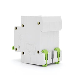 Miniature Circuit Breaker MCB DIN Rail Mount Overload Circuit Breaker 400V 3-63A 3 Pole Switch 50/60HZ