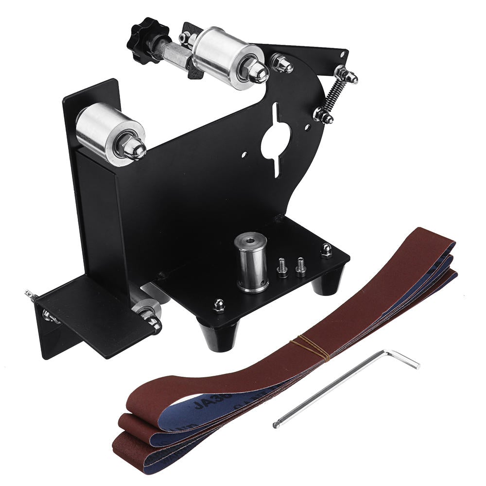 DIY Belt Sander Attachment Use 775 795 895 Motor Sanding Belt Adapter Bracket with 5mm Motor Connecting Shaft