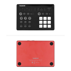 Portable Live Broadcast Sound Card with DSP