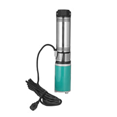 12/24/48V DC Submersible Pump Lift 22m Deep Well Water DC Pump Alternative Energy Solar Power Submersible Pump Irrigation Garden