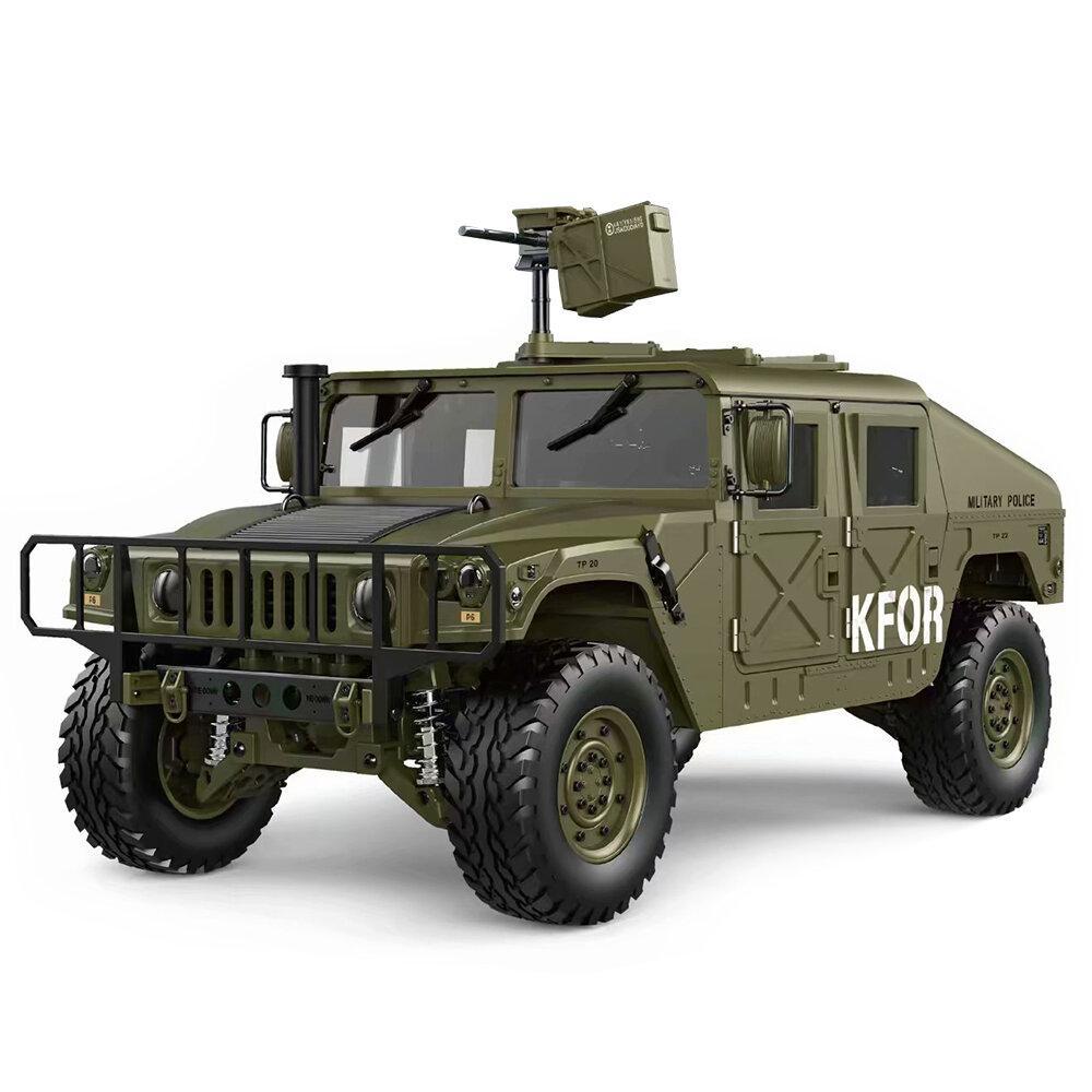 2.4G 4WD 16CH 30km/h RC Model Car U.S.4X4 Military Vehicle Truck without Battery Charger