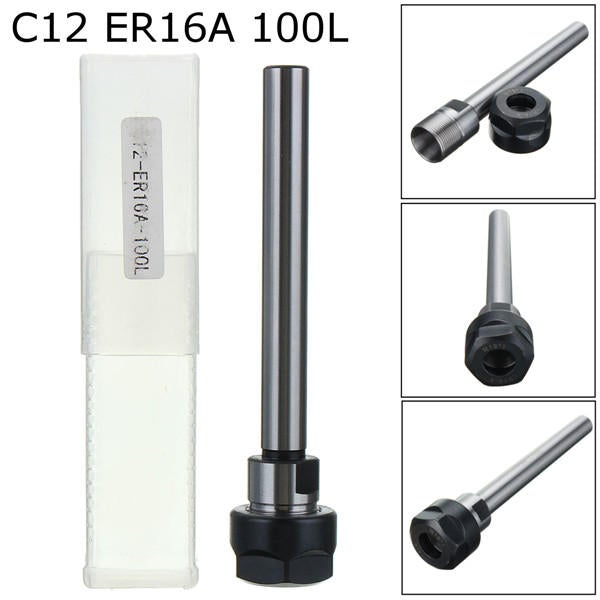 Straight Shank Collet Chuck Holder CNC Lather Milling Tool