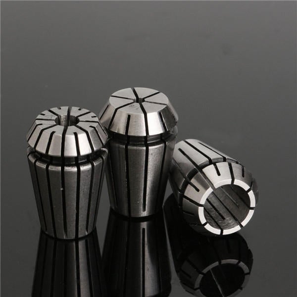 3pcs 3-12mm Spring Collet Set 1/8-1/2 Inch Chuck Collet for CNC Milling Lathe Tool
