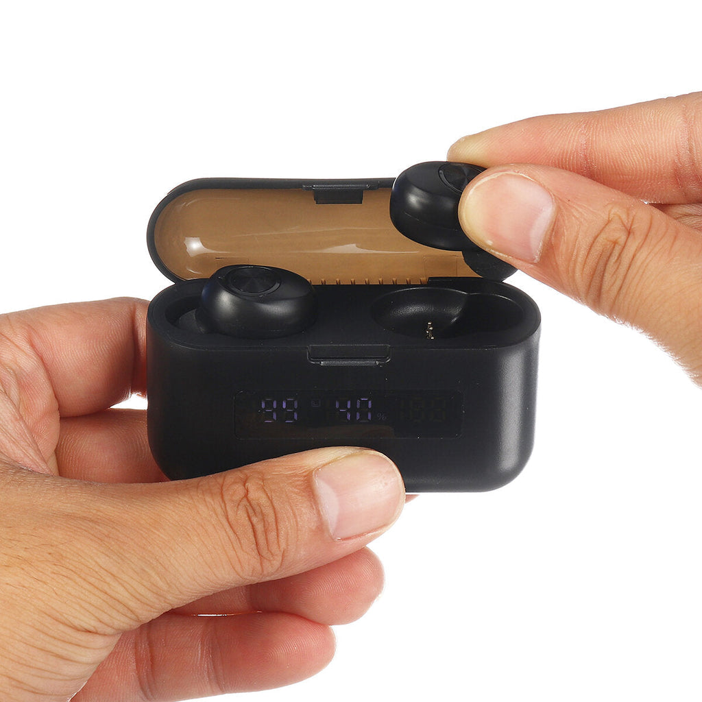 Wireless Bluetooth 5.0 TWS Earbuds Headset Noise Cancel LED Display Earphone