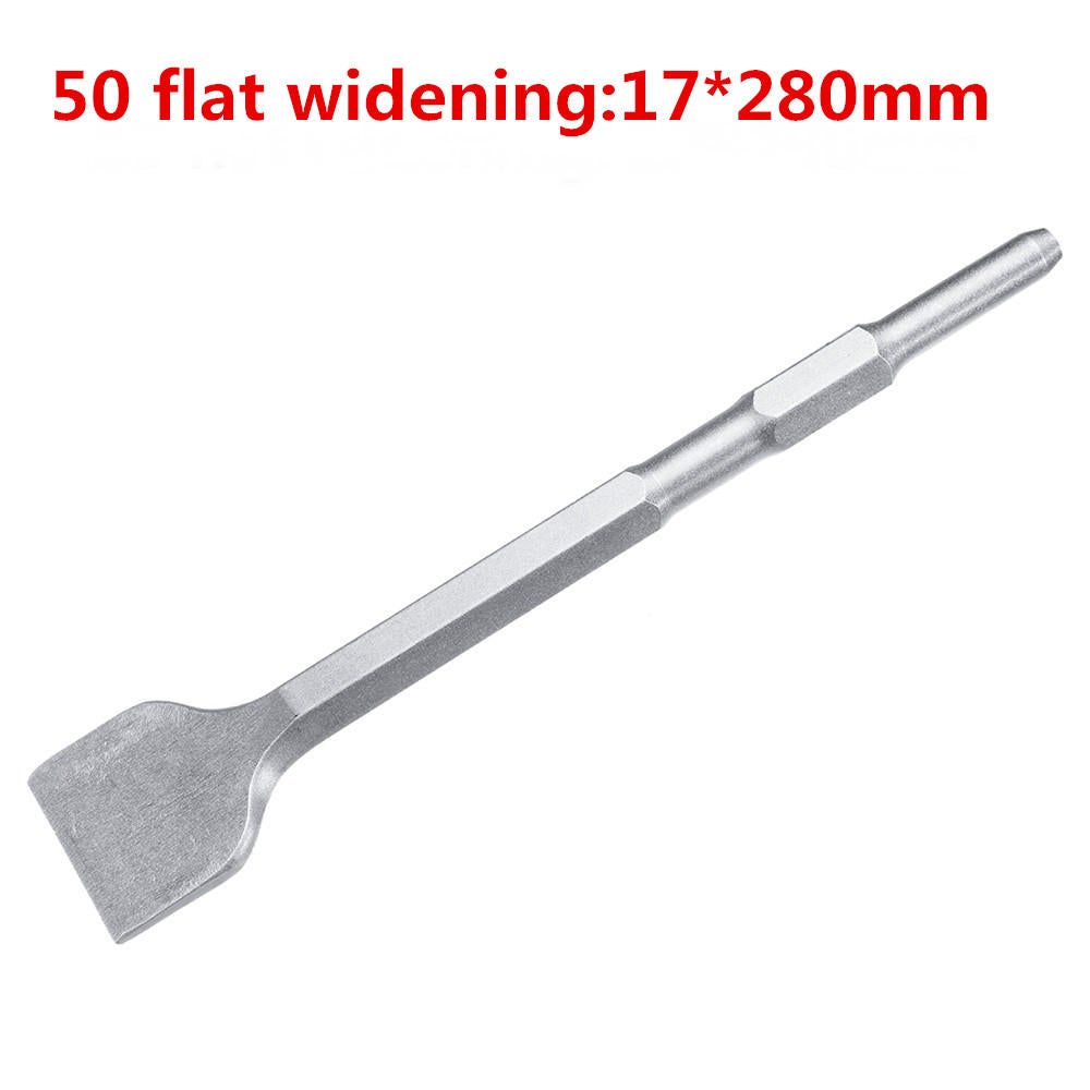 17mm SDS Plus Chisel Flat/Point/U Type For Electric Hammer Drill Jackhammer 0810/0840