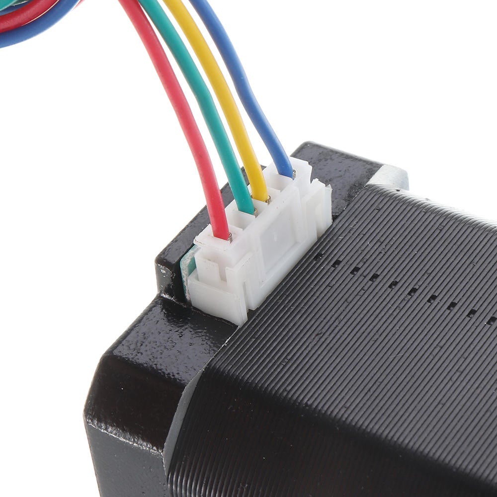 Double Shaft 48mm Nema 17 Stepper Motor 42 Motor 1.8A 52N.cm 4-lead for CNC Laser 3D Printer