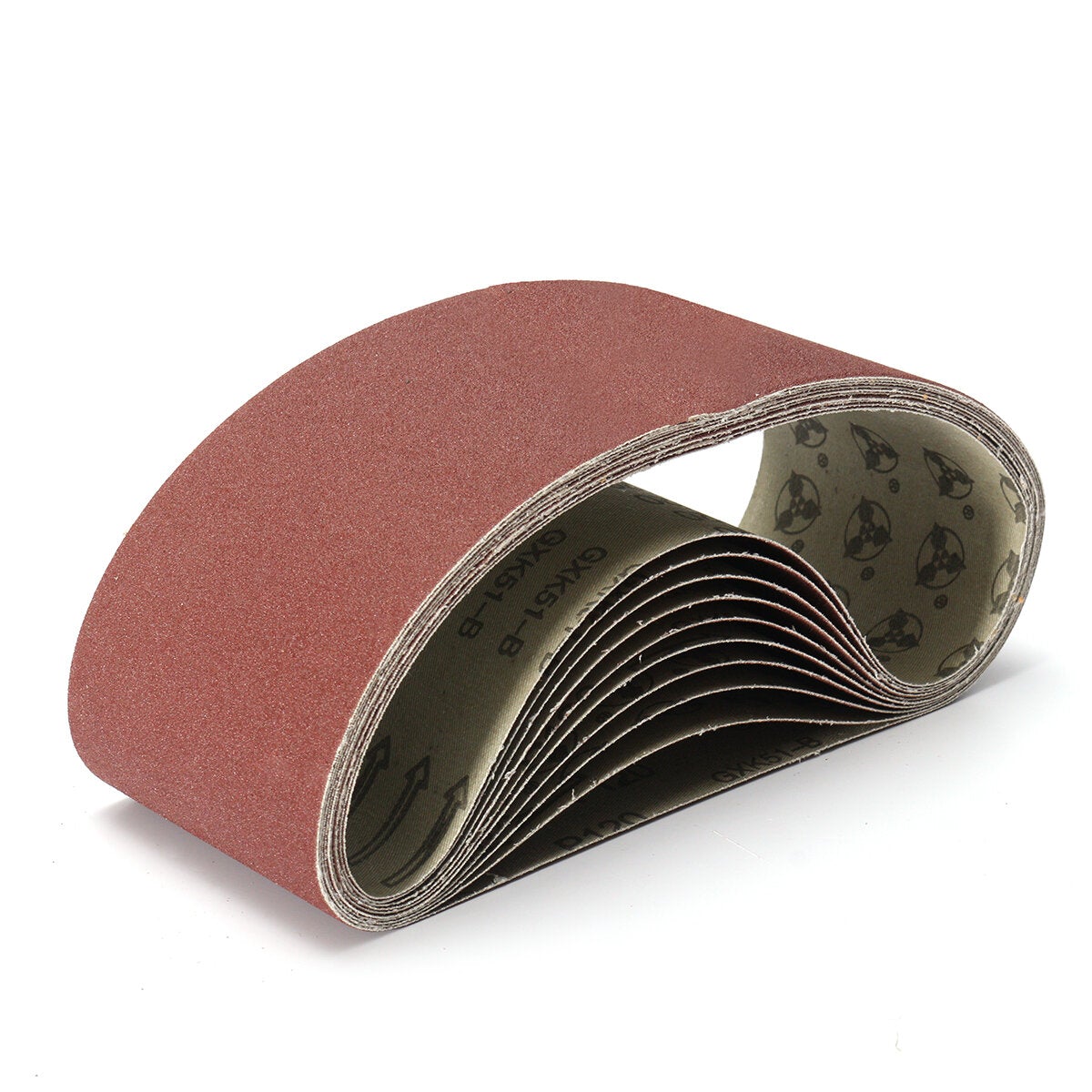 10pcs 100 x 610mm Sanding Belts 40-120 Grit Aluminium Oxide for Sander