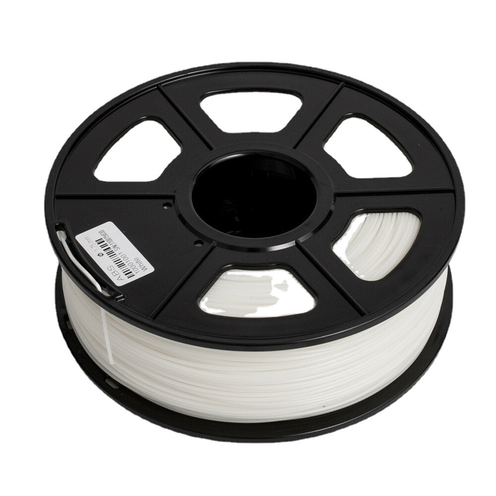 1KG ABS 1.75MM Filament Black/White 100% No Bubble filament for 3D Printer