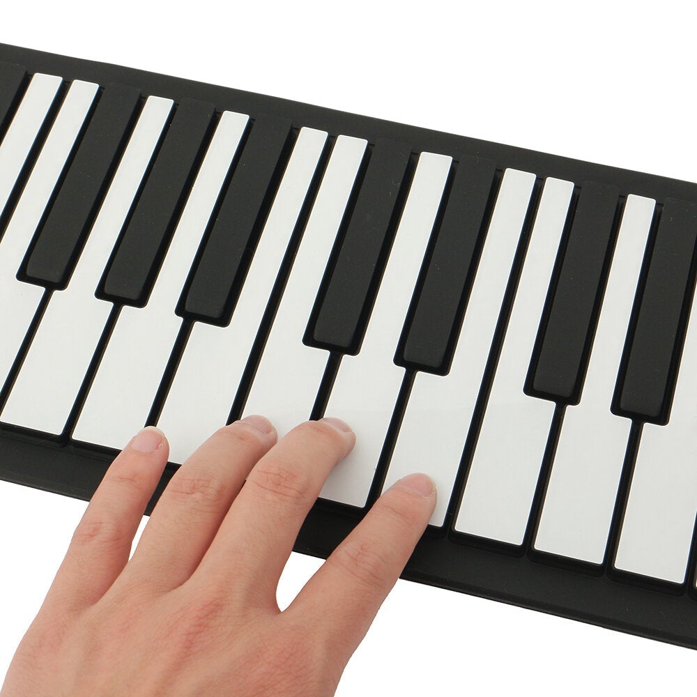 88 Standard Keys Foldable Portable Electronic Keyboard Roll Up Piano