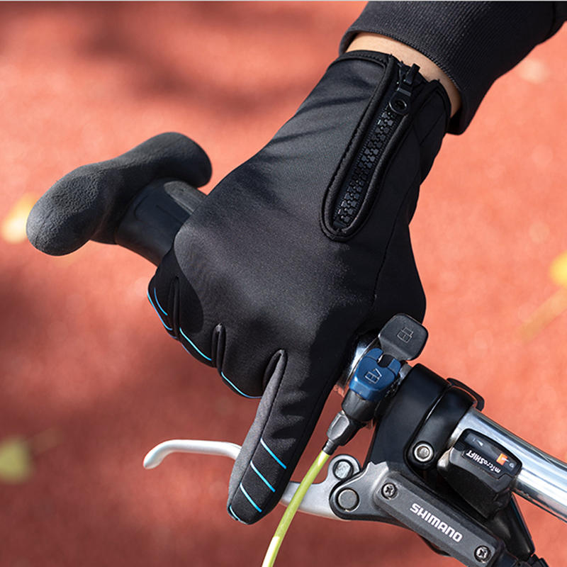 Full Finger Cycling Motorcycle Bike Windproof Gloves Touch Screen Anti-slip Ride Bicycle