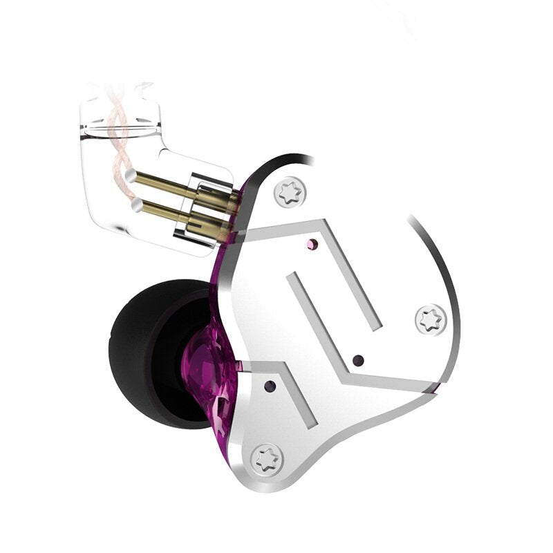 Dynamic Balanced Armature Driver Earphone Noise Cancelling 3.5mm Wire Headphone