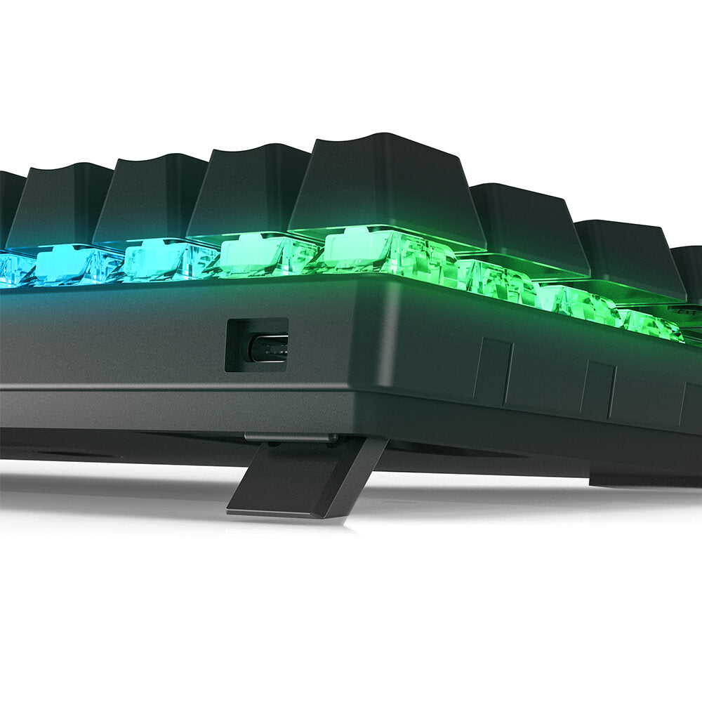 Mechanical Keyboard 63 Keys Bluetooth Wired Keyboard Gateron Switch RGB NKRO Type-C Gaming Keyboard