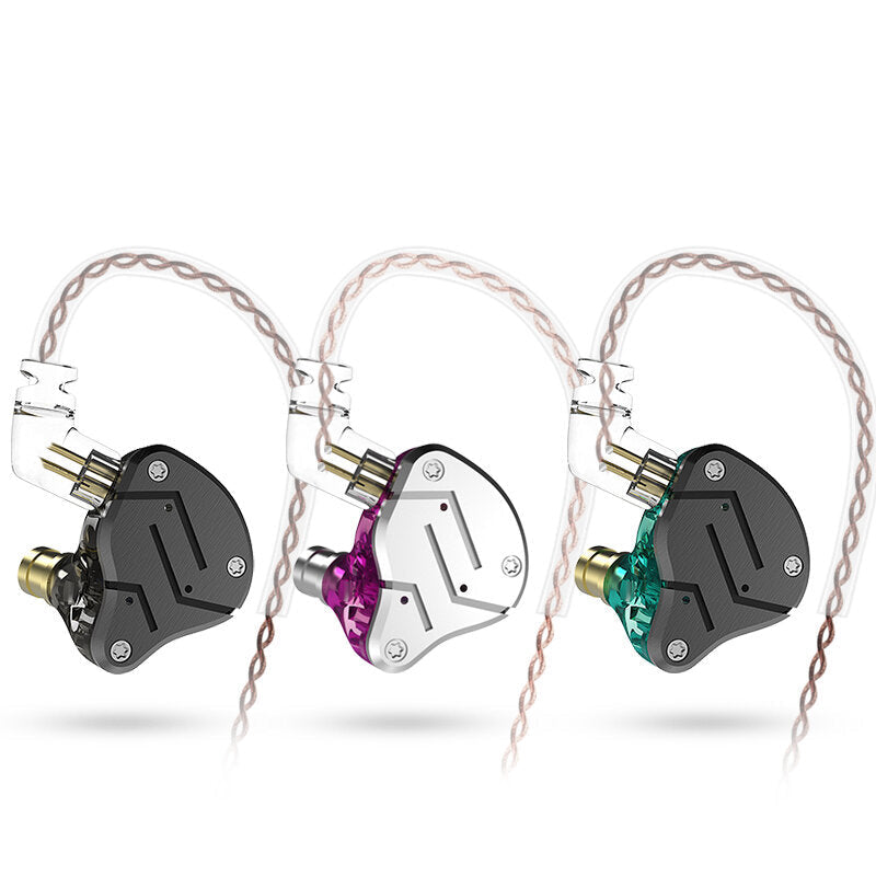 Dynamic Balanced Armature Driver Earphone Noise Cancelling 3.5mm Wire Headphone
