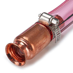 22mm x 2m PVC Fuel Siphon Hose Copper Jiggler Jiggle Siphon Pump Water Pipe