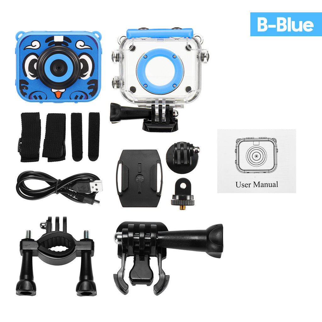 HD 2.0 Inch LCD Screen Children Mini Digital 1080P Camera Camcorder with 400mAh Rechargeable Battery Kids Toys