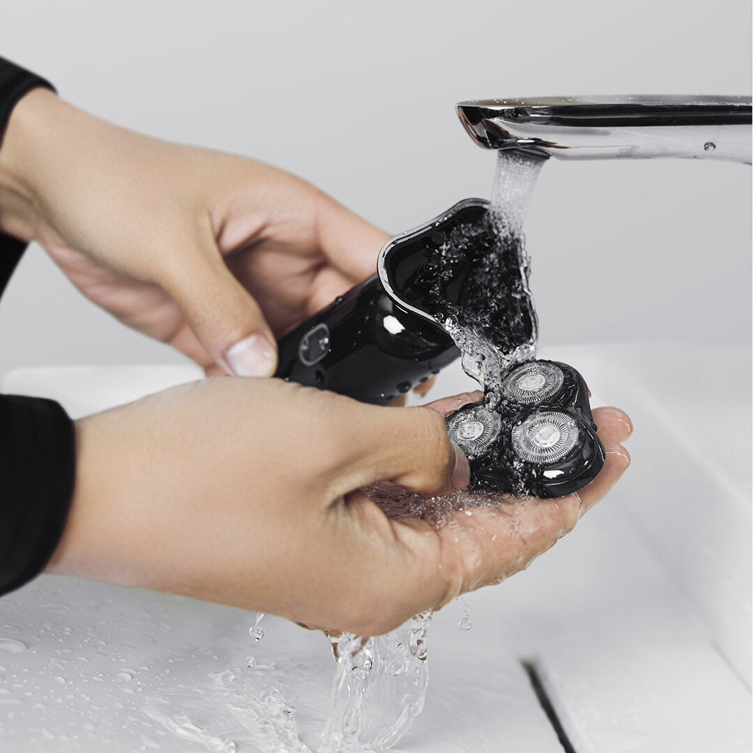 Electric Shaver Omnidirectional Floating Heads Smart Anti-pich Electric Shaver Magnetic IPX7 Washable Electric Shaver