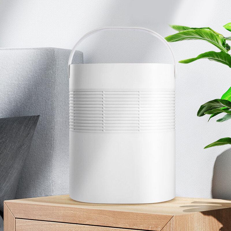 Mini Air Dryer Household Portable Dehumidifier 1L Water Tank with Handle Touch Panel Time Setting Moisture Absorber