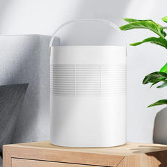 Mini Air Dryer Household Portable Dehumidifier 1L Water Tank with Handle Touch Panel Time Setting Moisture Absorber