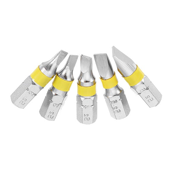 20pcs Torx Phillips Hex Slotted Screwdriver Bits with Extension Rod